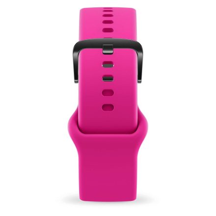 ICE smart 1.0 és 2.0, 1,96 - Magenta pink, fekete szilikon szíj - (022592)