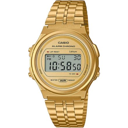 Casio Vintage, unisex karóra - 37 mm - (A171WEG-9AEF)