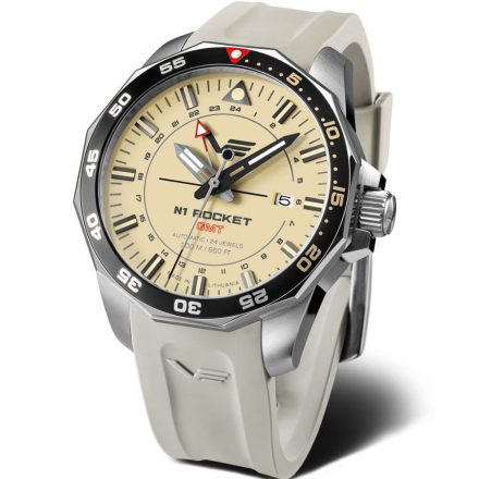 VOSTOK-EUROPE N1 Rocket GMT, férfii karóra - 46 mm (3000 db-os limitált kiadás) - (NH34-225A713-SBE)